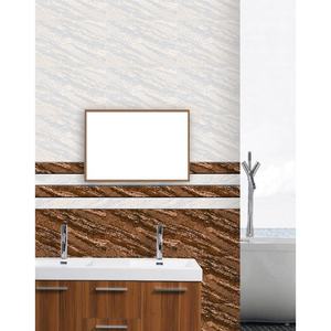 กระเบื้องบุผนังเซรามิกสีน้ำตาล ขนาด 300x450 มม. ผิวมัน กันลื่น ทนกรด สำหรับห้องครัวและห้องน้ำ - Product Image 1