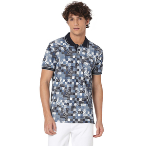 Polo pour hommes décontracté à sublimation, personnalisable avec logo, en coton, motif uni, respirant, idéal pour la vente en gros - Nouveauté très demandée - Product Image 1