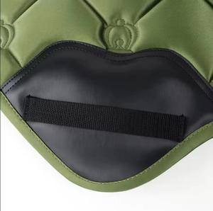 EQUILUX HANDCRAFT BOUTIQUE - Sudadero de Cuero con Relleno de Gel para Competición de Doma Clásica, Profesional, Multiusos, Antideslizante - Product Image 4