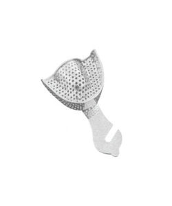 Plateaux d'empreinte dentaire en acier inoxydable U3, instrument dentaire manuel réutilisable |    Acier inoxydable de qualité supérieure - Product Image 1