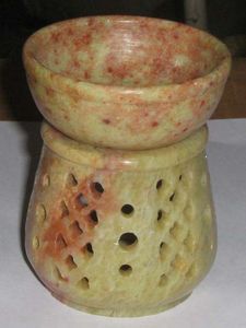 Black Soapstone Aroma Oil Burner and Super Fragrance <b>for</b> Burner and <b>Diffuser</b> <b>for</b> Home Decoration Use - Product Image 4