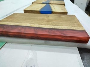 เขียงไม้สำหรับครัว ทนทาน ทำจากไม้เนื้อแข็ง ใช้สำหรับหั่นผัก ผลไม้ เนื้อสัตว์ และเตรียมอาหาร - Product Image 5