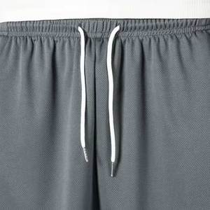 Pantalones Cortos Deportivos de Baloncesto con Cintura Elástica, Logotipo, Ecológicos, 100% Algodón, Secado Rápido, Transpirables, con Cierre de Cordón, para Hombre - Product Image 4
