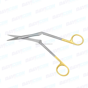 Tijera Nasal de caballero profesional de 18cm, cuchillo recto de plástico de acero inoxidable de alta calidad, carburo de tungsteno, TC, potencia Manual - Product Image 4