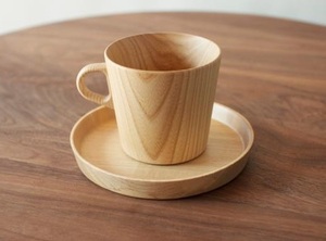Handmade Wooden Mug Natural Solid Wood Coffee Cup Rustic Style Eco Friendly Drinkware for Home Cafe Use - Product Image 2