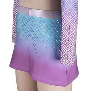 Traje de Majorette Profesional Personalizado, Spandex/Poliéster, Costuras Premium, Comodidad Duradera para Actuaciones en Escenario de Mujeres Adultas - Product Image 2
