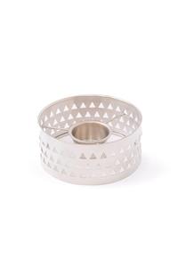 Calentador de Comida Redondo de Acero Inoxidable de Lujo al por Mayor para Buffet con Tapa Colgante y Perforada - Product Image 5