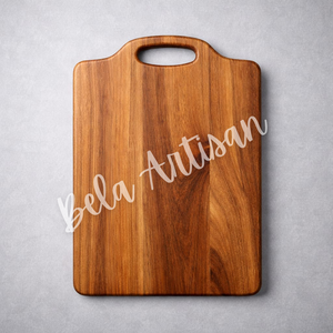 Tabla de Cortar Rectangular de Madera de Acacia Bela Artisan, 1.3 cm de Grosor, Diseño Simple, Apta para Alimentos, Apta para Lavavajillas, Tabla de Carnicero Resistente - Product Image 2