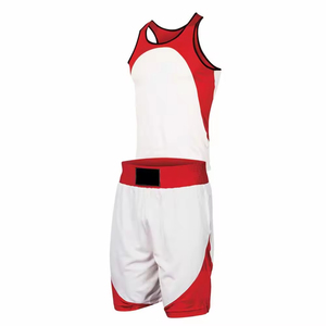 Conjunto de Chaleco y Pantalones Cortos de Boxeo de Diseño Personalizado, Uniforme de Boxeo 100% Poliéster, Uniformes Unisex, Conjunto de Uniforme de Boxeo de Poliéster - Product Image 1