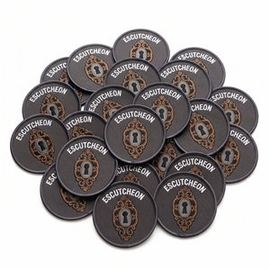 Parches bordados personalizados al por mayor con diseño de cerradura de pestillo redondo para cerrajería, insignias de ferretería a granel del fabricante - Product Image 4
