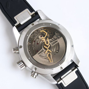 Exquisitely Designed Luxurious Black and Gold Dial Casual Sports Commuting <b>Chronograph</b> Date <b>Automatic</b> Mechanical Watch - Product Image 5