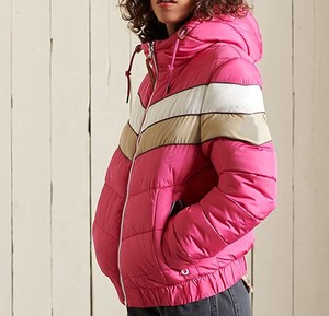 New Arrival Womens Puffer <b>Jacket</b> Winter Fashion Relaxed Fit <b>Quilted</b> Puffer <b>Jacket</b> with Hood - Product Image 4