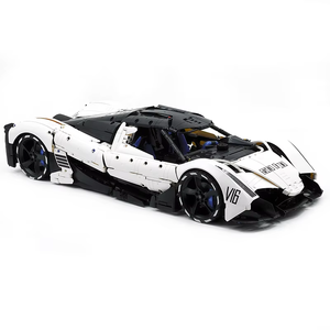 Nuevo y Exclusivo Coche Deportivo de Carreras TGL T5052 MOC RC V16, Bloques de Construcción, Modelo de Ladrillos, Juguete DIY, Regalo de Cumpleaños para Adultos - Product Image 1