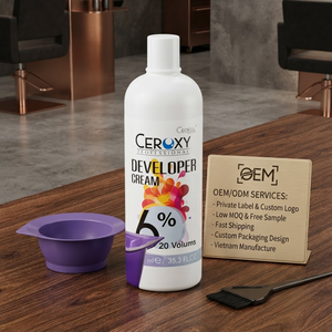 Wholesale Price Permanent <b>Hair</b> Color Oxidant Low Ammonia Professional Salon Grade All Ages Unisex Plastic Bottle - Product Image 1
