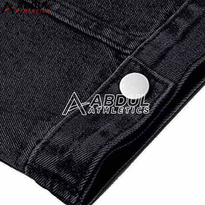Veste d'hiver décontractée en jean pour homme, doublure chaude intégrée, look tendance, idéale pour la saison hivernale et le quotidien - Product Image 2