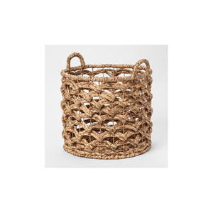 <b>Large</b> Natural Rattan Handmade Eco-Friendly Woven Storage <b>Basket</b> Handle for Modern Home Interiors Food Storage Multi-Purpose Use - Product Image 1