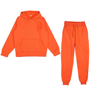 Conjunto de Sudadera con Capucha Morada y Pantalones Deportivos, Chándal Informal de Color Sólido, Manga Larga, Cintura con Cordón, Ropa de Otoño para Adultos - Product Image 3