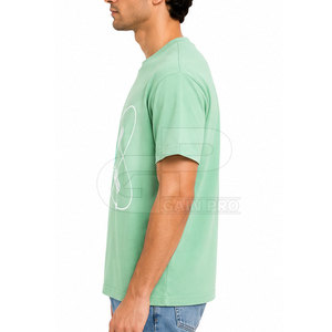 Camiseta con estampado reflectante para hombre, ropa informal de calle, camiseta de algodón de manga corta, ropa de moda moderna de primera calidad para el día a día - Product Image 5