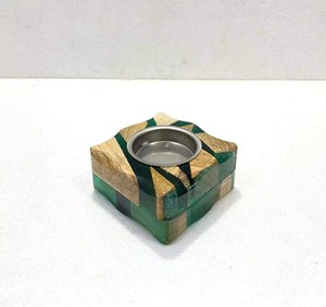 Quemador de Bakhoor de Madera y Resina, Moderno Soporte Árabe para Incienso de Oud, Fragancia para el Hogar y Decoración Elegante, Decoración de Lujo para Ramadán - Product Image 1