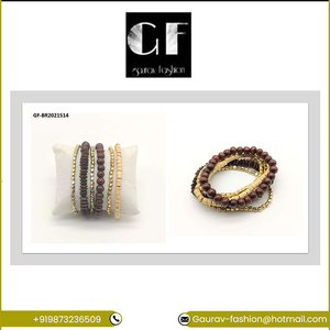 Wholesale Supplier Highest Quality Trendy Beaded Bracelet <b>Set</b> for Wedding Party & Gift Occasions - Product Image 6