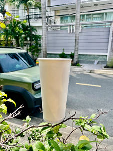 GREEN NEST Custom Logo Printed PE Coated Disposable Single Wall Paper <b>Cups</b> Flexographic Printing for Cafe <b>Takeaway</b> Beverages - Product Image 2