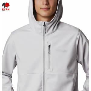 Chaqueta Softshell Personalizada de Primera Calidad Ryan Pro Gear para Hombre, Impermeable, Resistente al Viento, Tejido de Punto Ecológico - Product Image 6