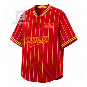 เสื้อยืดชมรมนักศึกษา NSPDK แบบสั่งทำพิเศษ แขนสั้น โลโก้ด้านหน้า สีแดงและสีทองลายทาง ผลิตจากผ้าโพลีเอสเตอร์ สำหรับผู้หญิง เสื้อผ้าสไตล์กรีก - Product Image 2