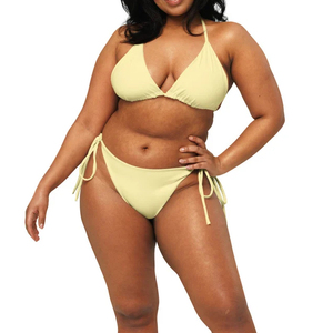 Bikini sexy personnalisable 2 pièces imprimé à bretelles pour femme, maillot de bain de plage - Product Image 5