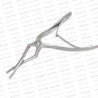 Pinces Jansen Middleton 19,5 cm, embout de 4 mm x 18 mm et grandes mèches fenêtrées pour polypes nasaux et turbinate, instruments ORL et rhinologie