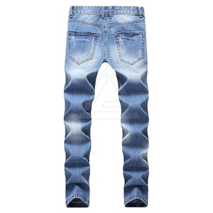 Jean déchiré de haute qualité pour homme, coupe décontractée, tissu extensible premium, mode décontractée, pour tous les jours et les activités de plein air - Product Image 2