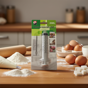 Jeringa de Plástico de 20 ml, Herramienta para Repostería y Pastelería - Product Image 3