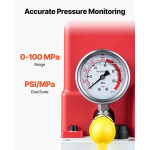 Pompe hydraulique électrique à simple action 750W 10 000 PSI 120V avec électrovanne et groupe d'alimentation - Product Image 6