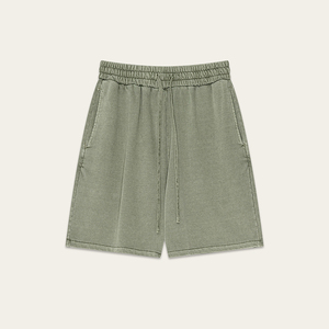 Pantalones Cortos Deportivos para Hombre, Estilo Urbano, Retro, Verano, Diseño Sólido, Impresión DTG, Tejido 100% Algodón, Transpirables - Product Image 3