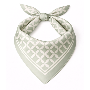 Foulard bandana décontracté en coton et soie, accessoire de cou léger, imprimé cachemire ou uni, style mode estival - Product Image 5