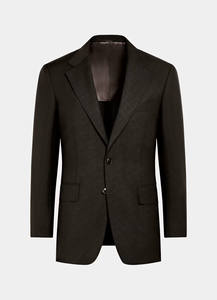 Costumes d'affaires personnalisés en gros, vestes classiques à manches longues, pantalons de costume slim fit, style formel pour jeunes hommes - Product Image 5