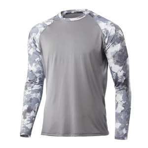 Camiseta de Compresión de Alta Calidad para Hombre, Manga Larga, Ligera, Cuello Redondo, Ropa Deportiva para Gimnasio, Secado Rápido, UPF50 - Product Image 2