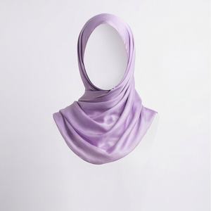 Hiyab de Jersey Acanalado para Mujeres Musulmanas, Pañuelo de Algodón Liso, con Rayas, de Alta Calidad, Suave, Premium, Transpirable, Color Personalizado - Product Image 1