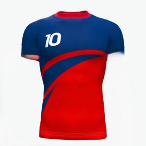 Camiseta de Fútbol para Hombre de Alta Calidad, Venta Caliente, Cómoda, Precio Económico, Transpirable, con Logotipo/Diseños Personalizados - Product Image 1