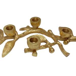 Porte-bougie en aluminium fait main, moderne, durable, décoration d'intérieur, vente en gros au meilleur prix - Product Image 1