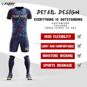 Conjunto de Camiseta de Fútbol para Hombre de Alta Calidad Hecha a Medida 2022 por FIZAY ENTERPRISES, Nuevo Estilo, Ropa de Fútbol Transpirable de Secado Rápido - Product Image 4