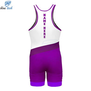 <b>Mens</b> <b>Wrestling</b> <b>Singlet</b> Custom Team Front 100% Polyester Quick Dry Breathable Lightweight Durable Sportswear Training Gear Custom - Product Image 6