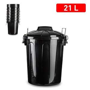 Poubelle noire de 21 L pour les poubelles à déchets - Product Image 2