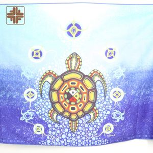 Toallas de playa de rayas grises y blancas de algodón egipcio de Taiwán - Product Image 1