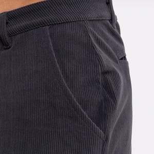 Custom Logo Summer Casual Breathable Quick Dry Canvas Sweat Shorts for Men Cotton <b>Elastic</b> Waist Drawstring Closure with Pocket - Product Image 4