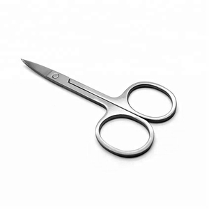 Ciseaux à cuticules personnalisés avec logo, prix de gros, ciseaux à ongles de beauté de haute qualité, en acier inoxydable courbé, durables - Product Image 4