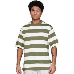 Camisetas Polo a Rayas Personalizadas de Algodón con Cuello Redondo y Manga Corta para Hombre, Transpirables, Estilo Urbano, Venta al por Mayor 2026, OEM - Product Image 1