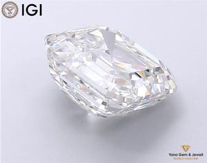 เพชร CVD ผลิตในห้องปฏิบัติการ สี F ความสะอาดระดับ VS1 พร้อมใบรับรอง IGI น้ำหนัก 1.50 กะรัต รูปทรง Asscher สำหรับเครื่องประดับงานแต่งงานสุดหรู - Product Image 5