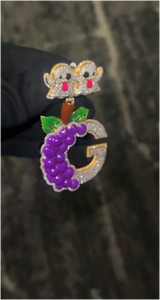 Joyería Hip Hop para Hombre, Colgante Personalizado con Letra VVS Moissanite, Chapado en Plata de Ley 925, Colgante con Inicial o Nombre de Rapero - Product Image 5