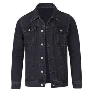 Factory Price Denim Jacket for Men Casual <b>Jeans</b> Wear Stylish Men's Durable Adult Denim Jacket - Product Image 1
