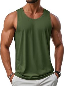 TRUPEXA Custom Men's Hip Hop 380g Cotton Tank Tops OEM ODM Sleeveless Gym <b>Vest</b> Wholesale Plain Athletic Fitness <b>Stringer</b> V-neck - Product Image 2